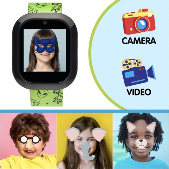 New Boys Silicone Strap Smartwatch Watch STEM TOY Telling Time Camera Help your - Picture 5 of 12